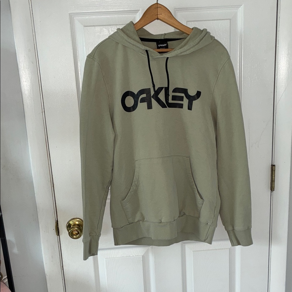 Oakley Men's Olive B1B Po Hoodie Sweater